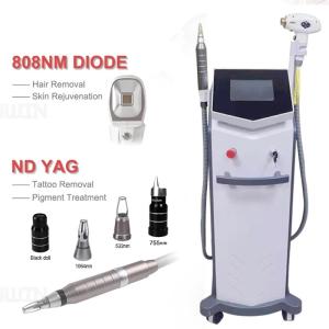 DPL hair removal picosecond q switched laser multifunctional two Handle 3