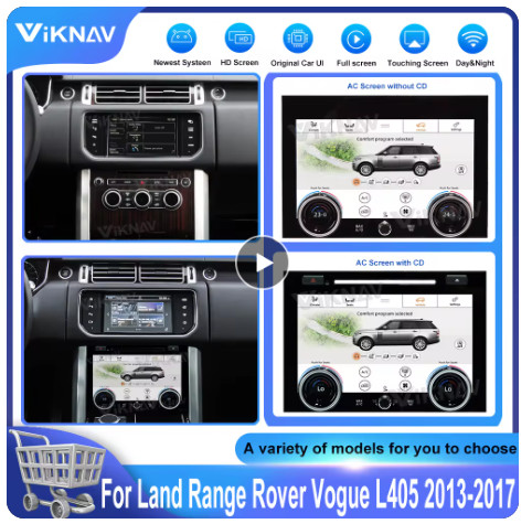 Viknav Fit For Land Range Rover Vogue L405 2013-2017 10.4 inch Car air