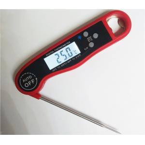 CE Passed Digital Food Probe Thermometer / Bbq Cooking Thermometer White