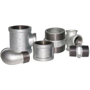 Cheap GI Socket Galvanized Plumbing Fittings 1/2 Inch Pipe Fittings Malleable Iron Material for sale