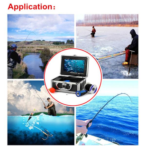 Waterproof Underwater Fishing Camera 7inch 1000TVL HD