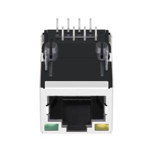 JDFU12140327 RJ45 Modular Jack LPJ16217B10NL , 8Position 10/100Base Ethernet
