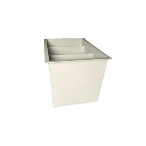 ISO PP Material Plastic Sedimentation Tank For Clay , Glazes And Plaster