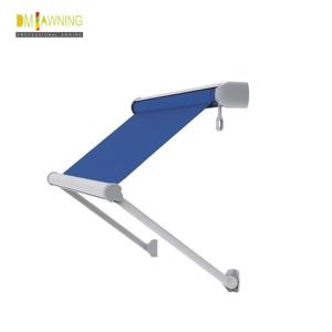 Patio Retractable Window Awnings Aluminium Drop Arm Awning