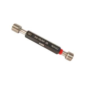 Go and Nogo Inch Thread Plug Gauge 5/8-18 UNF 3B Measuring Tool with Calibration