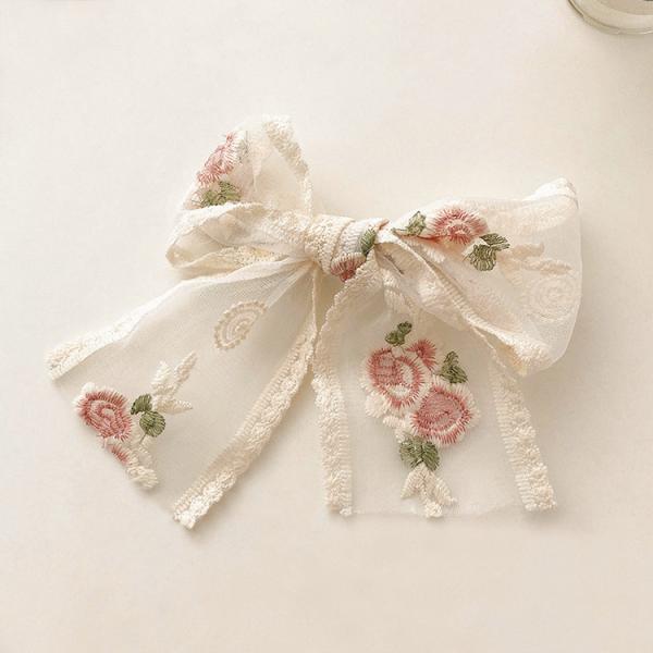 Custom Logo Printed Decoration Ribbon Bow Tie Handmade Flowers Christmas Gift Decoration 15 Mm Satin OEM Customized Dots Style