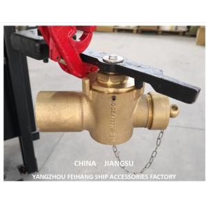 China China Sounding Self-Closing Valve Supplier - FeiHang Marine DN40 Cb/T3778-99 Material-Bronze With Counterweight on sale