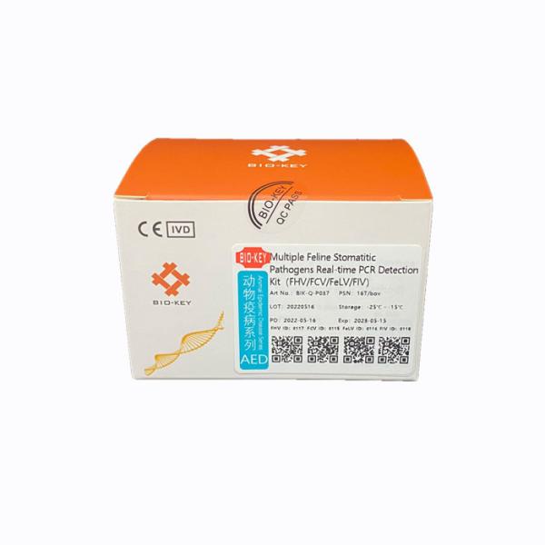 FHV Multiplex Feline Cat Test Kit Stomatitis Real Time PCR Detection Kit FCV