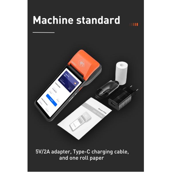 Quality Experience Seamless Parking System Integration With Our POS Terminal 6 Inch Screen Display And Free SDK Support Pos Mobile Device wholesale