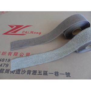 Silver Fiber Conductive Hook And Loop Tape Roll For Marine / Medical Requirement