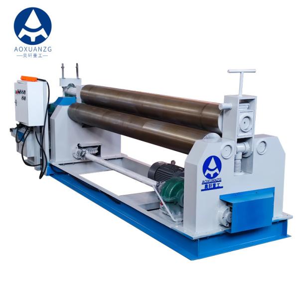 Quality 3 Roller Plate Rolling Tube Pipe Bending Machine Sheet Metal Process  W11-16*1500 wholesale