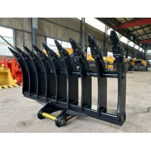 Excavator Rake Bucket , land rake for excavator CAT320D PC200
