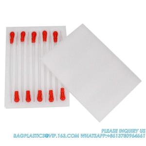 Glass Dropper Pipettes, Thick Borosilicate Glass Dropping Pipettes 3ml Non