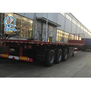 40 Feet Flatbed Semi Trailer With 3 Axles, Semi Trailer Truck from China