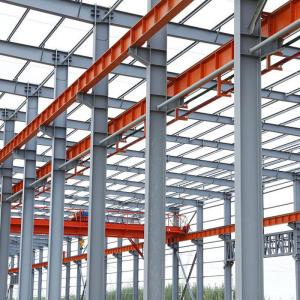 Welding Processing Service Prefabricated Steel Construction For Light Weight