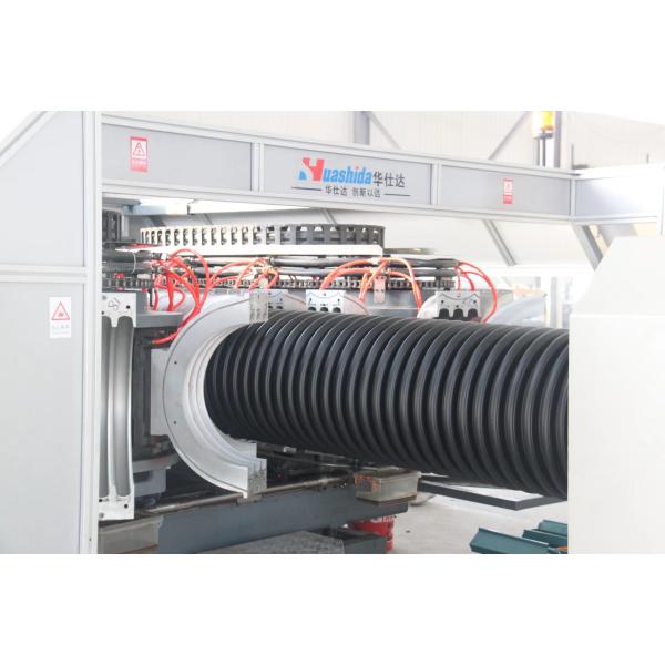 Quality HDPE Hollow Wall Winding Pipe Extrusion Line Double-Wall Corrugated Pipe Machinery wholesale