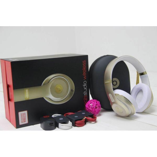 Quality Beats by Dr. Dre Studio 2.0 Wireless Headphones - Gold  New Sealed  made in china grgheadsets-com.ecer.com wholesale