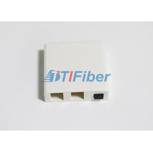 Network FTTH Termination Box With Optical Fiber Adapter And Pigtails