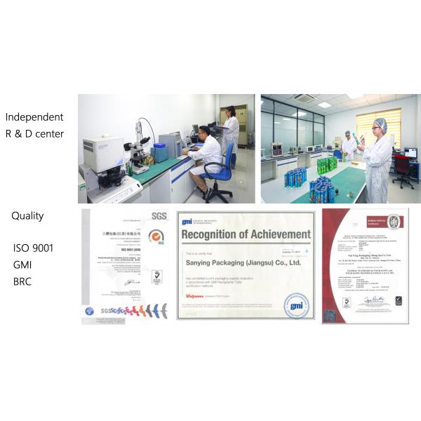 40g Soft Plastic Children Toothpaste Tooth Gel Tube Laminate packaging Hose with smooth flat cap