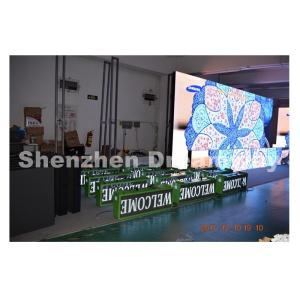 PH 5 SMD3528 Taxi LED Display Taxi Advertising Screens With 3G WIFI GPS Control