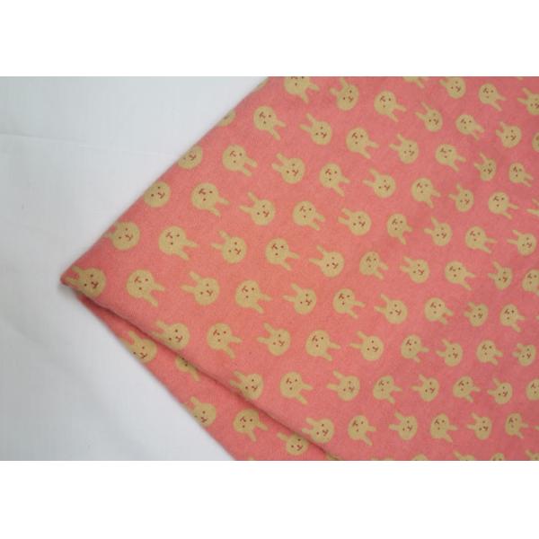 Colorful Cycle Printed Cotton Flannel Fabric By The Yard Soft