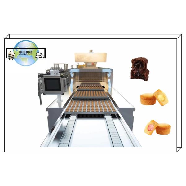Chocolate Pie/Custard Pie Cake Production Line, Cup Cake Production Machine,