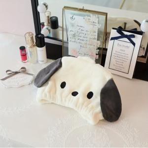Sanrio Character Quick-Dry Hair Wrap – Plush Lightweight Microfiber Hair Towel
