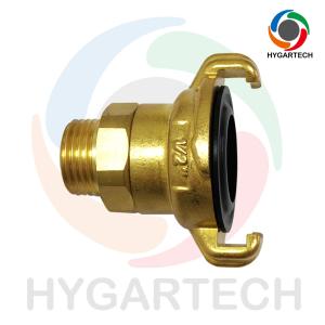 Brass Swivel Male Thread Claw-Lock Quick Hose Coupling MIP 1/2"