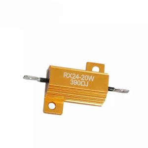 Wirewound 100W threaded terminals 3R 6R brake resistor aluminum case wirewound