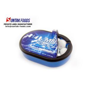 China Natural Peppermint Hard Candy With Sticker , Sugar Free Fat Free Candy on sale