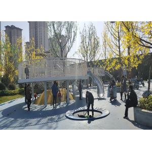Outdoor Garden Play Structures Playground Slides For Adults