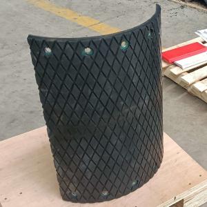 Diamond Rubber Conveyor Pulley Lagging For Belt And Bucket Elevator
