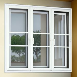 China North American Latest Design Grill PVC Sliding Glass Window Upvc Plastic Sliding Glass Windows on sale
