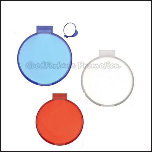 Hot Sale Portable double side promotional fold portable make up cosmetic mirror