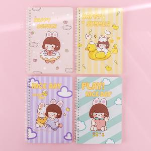 Cartoon Student Notepad Stationery Spiral Notebook A5 Thickened Horizontal Line