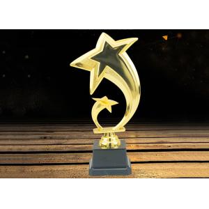 Custom Logo Plastic Trophy Cup With Star Design Three Sizes Optional