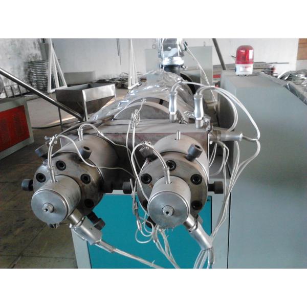 Quality PVC Twin Screw Plastic Pipe Extrusion Line , Pipe Extruder Machine wholesale