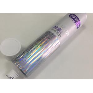 Compact Clear Toothpaste Tube , Laminate Tube Packaging With Laser Stamping