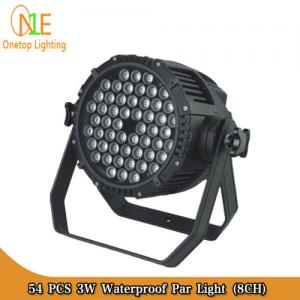 Cheap Wholesale dJ equipment led lamp 3w 54pcs waterproof led par light for sale