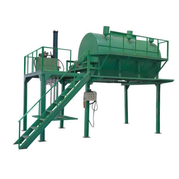15KW Foam Recycling Machinery / Waste Sponge Recycling Machine with Steam