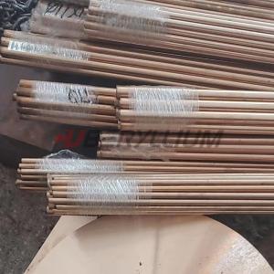 ASTM B196 C17000 Beryllium Copper Pipe Rod Cold Drawn 45mm For Structural