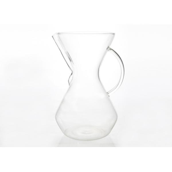 Quality Manual High Borosilicate Antique Glass Coffee Pots Large Size 1000ml Capacity wholesale