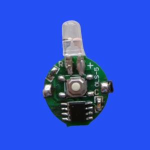 Elite 5-Mode Microlight LED Flasher Chip Board with Modular 2-Pin LEDs Advanced
