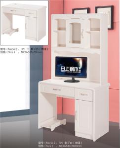 Cheap Practical Exquisite MDF Computer Desk , Student Computer Desk With Hutch for sale