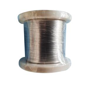 Pure Nickel Flat Wire Vacuum Melting Processing 0.1 X 1.2 Mm