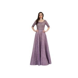 Customize High End Muslim Ball Gowns Dresses With Sleeves Chiffon Fabric