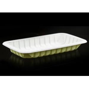 Cheap Compostable Custom Biodegradable Trays , 100% Disposable Sugarcane Pulp Paper Plates for sale