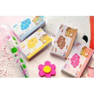 Cheap Cute small cartoon sticky note pad notebook message paper Memo pad notebook for sale