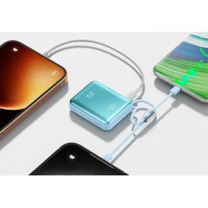 Multi Color Portable Fast Charger Power Bank With Digital Display 3 Device