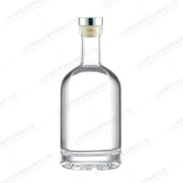 Rubber Stopper Sealing Type Glass Bottle for Customied Liquor Wine Whisky Vodka